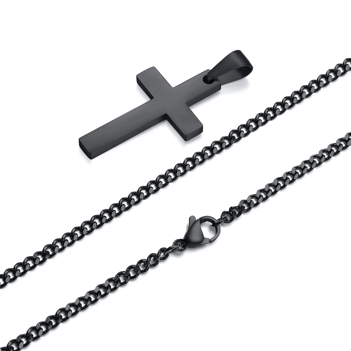 Cross Chain (Silver Plated)