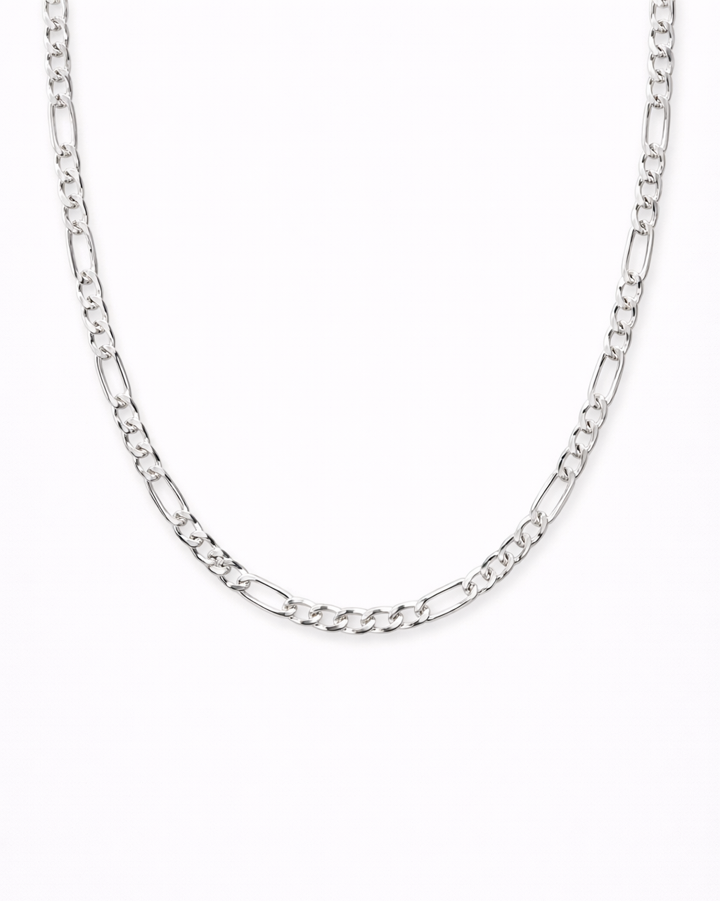 Figaro chain 2MM (Silver Plated)