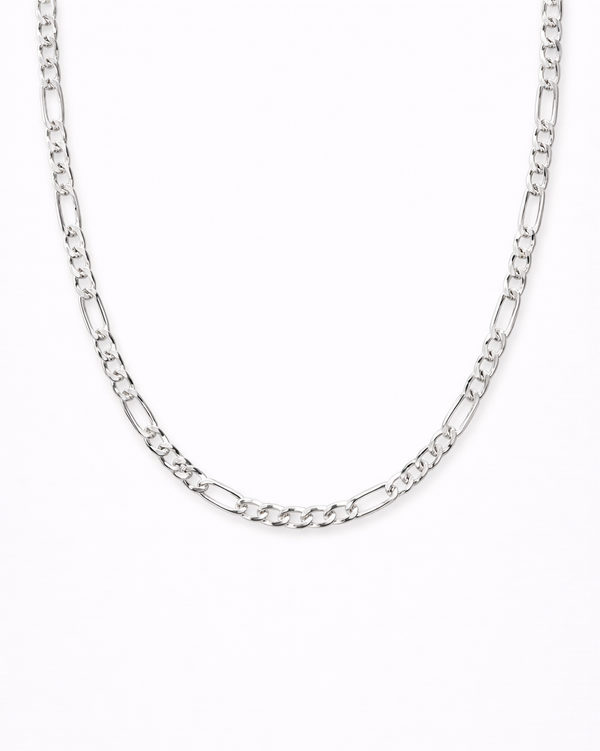 Figaro chain 2MM (Silver Plated)