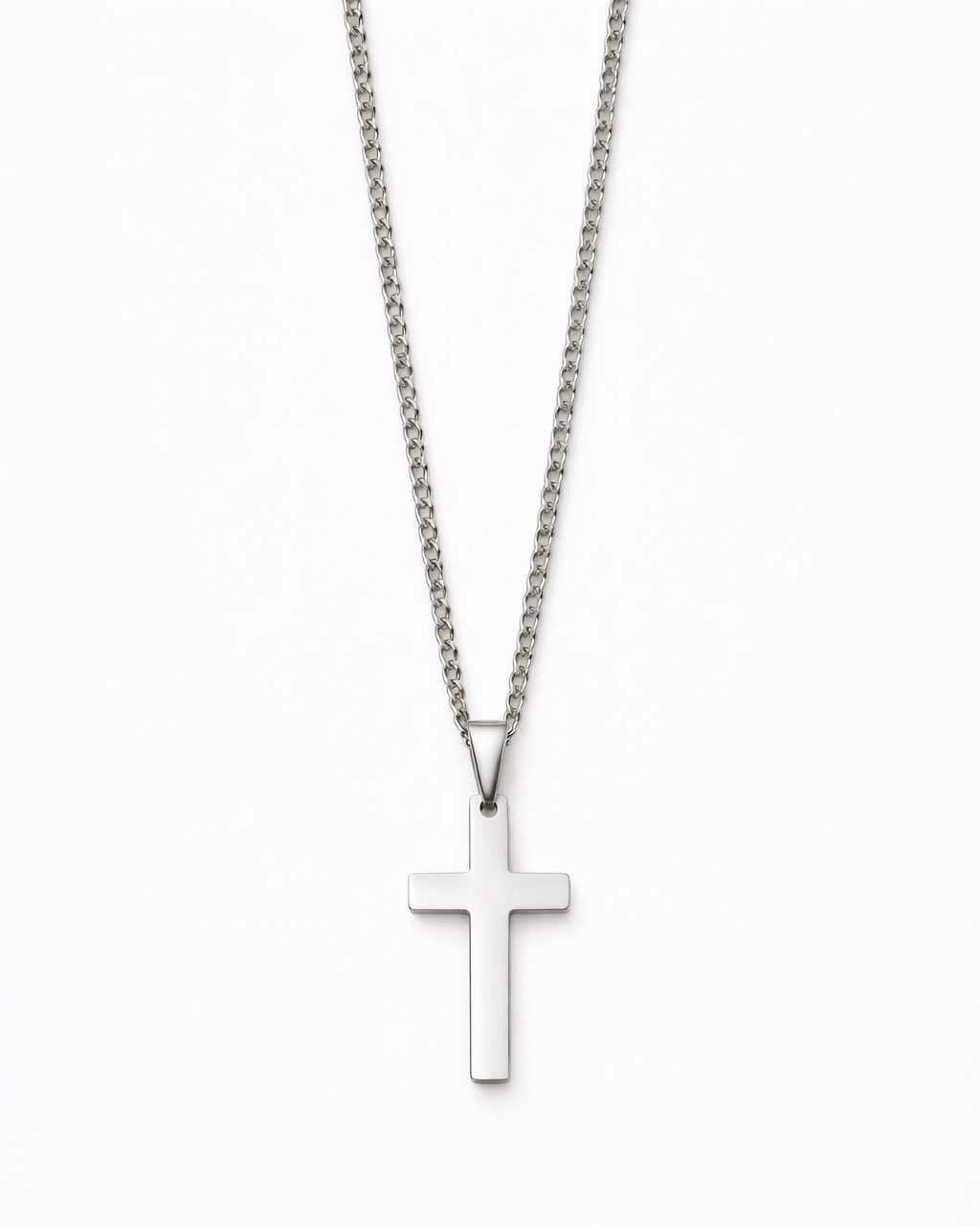 Cross Chain (Silver Plated)