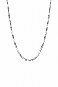 3mm Silver Cuban