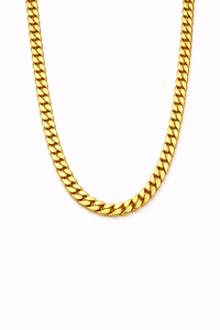 7mm Gold Cuban