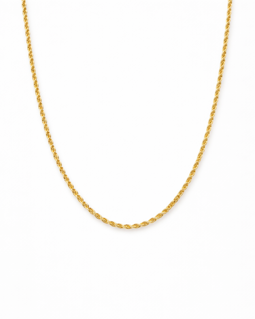 Rope chain 3MM (Golden Plated)