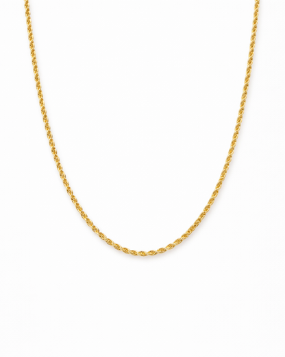 Rope chain 3MM (Golden Plated)