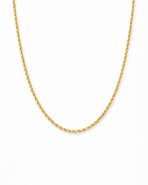 Rope chain 3MM (Golden Plated)
