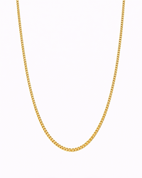 3mm Gold Cuban