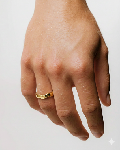 Twisted ring 6mm