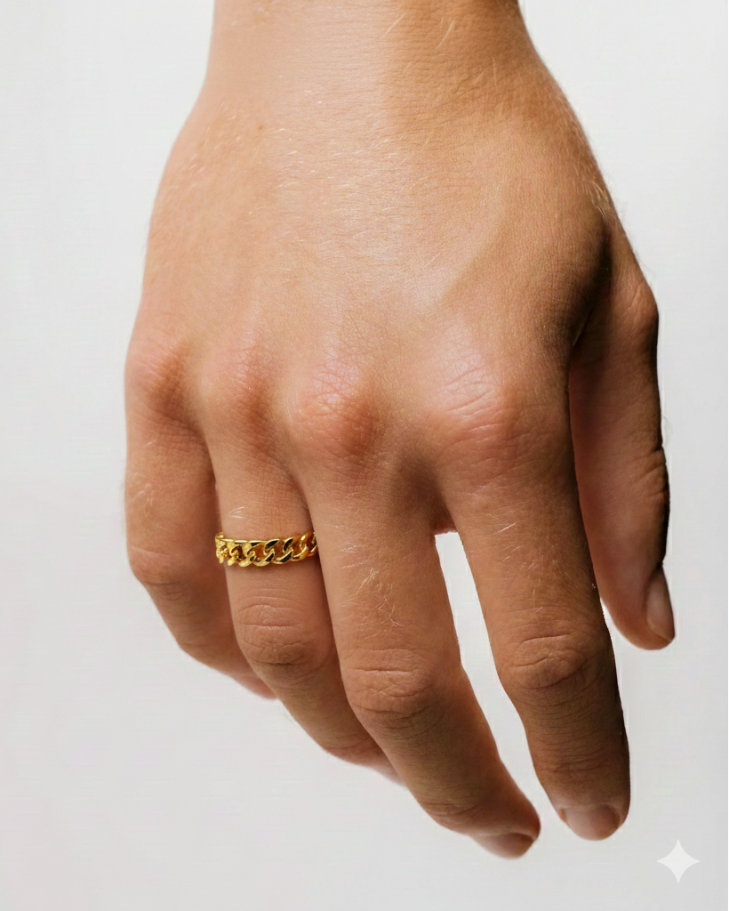 Cuban ring 6mm
