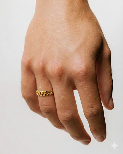 Cuban ring 6mm
